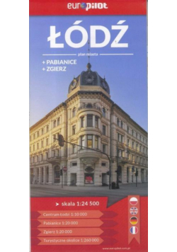 Plan Miasta EuroPilot. Łódź,Pabianice,Zgierz br