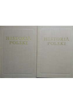 Historia Polski tom II część 1 i 2