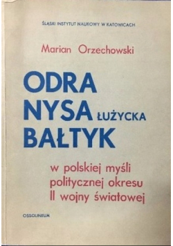 Odra Nysa Łużycka Bałtyk