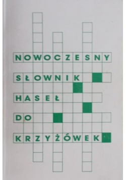 Nowoczesny słownik Haseł do krzyżówek