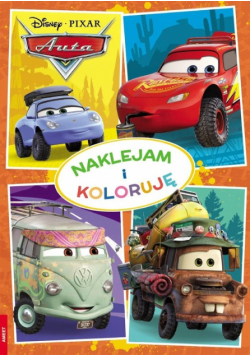 Disney Pixar Auta Naklejam i koloruję
