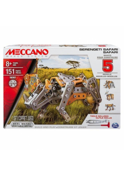 Meccano Core - Multi zestaw 5 modeli - safari