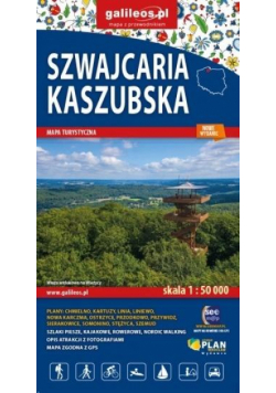 Mapa turystyczna - Szwajcaria Kaszubska