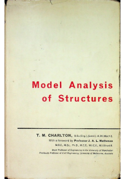 Model analysis of structures
