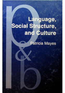 Language social structure and culture