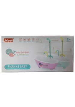 Wanna na baterie lejąca wodą dla lalki 29 cm