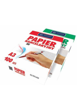 Papier kancelaryjny A3/100K kratka