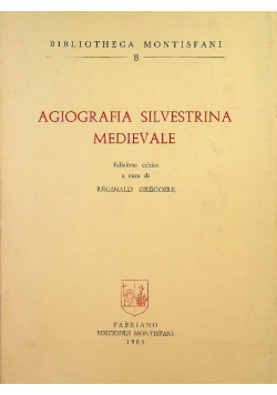 Agiografia silvestrina medievale