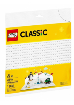 Lego CLASSIC 11010 Biała płytka konstrukcyjna