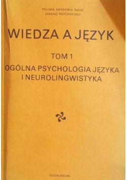 Wiedza a język Tom 2