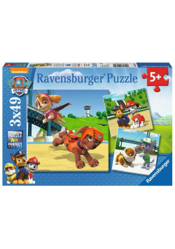 Puzzle 3x49 Psi Patrol Zespół na 4 łapach