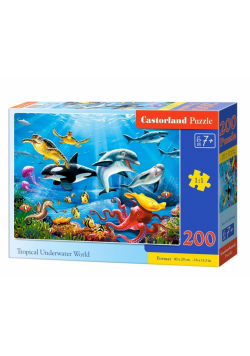Puzzle 200 Tropical Underwater World CASTOR
