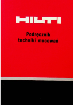 Hilti podręcznik techniki mocowań