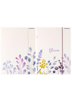 Teczka zgumką A4 Flowers
