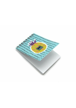Sweet pineapple Kołonotes A7/64K niebieski gładki