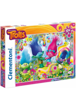 Puzzle 104 Trolls tęcza