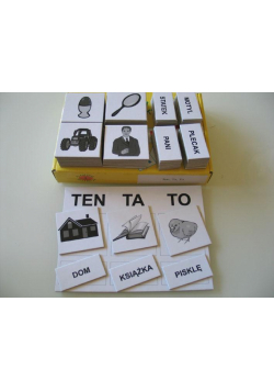 Zestaw dydaktyczny. Ten, Ta, To