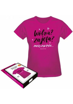 Koszulka Dla Niej-Wolna Zajęta M