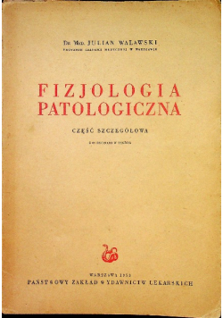 Fizjologia patologiczna