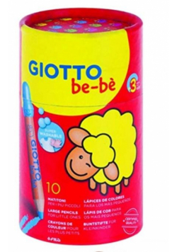 Kredki dla najmłodszych 10 kolorów GIOTTO