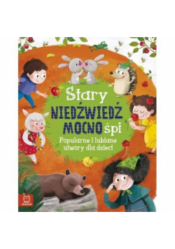Stary niedźwiedź mocno śpi.