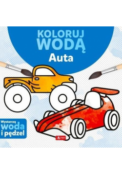 Koloruj wodą. Auta