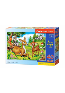 Puzzle 40 maxi - Dear Little Deer CASTOR