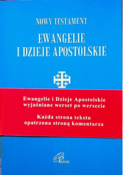 Nowy Testament Ewangelie i Dzieje Apostolskie