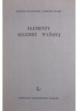 Elementy algebry wyższej