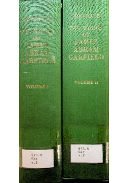 The works of james abram garfield tom 1 i 2