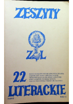 Zeszyty literackie 22