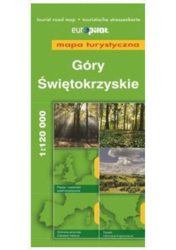 Mapa Turystyczna EuroPilot. Góry Świętokrzyskie br