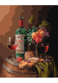 Malowanie po numerach - Romantyczna kolacja 40x50