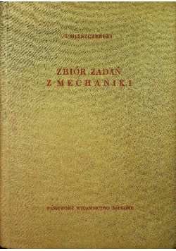Zbiór zadań z mechaniki