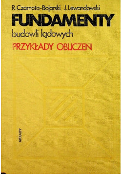 Fundamenty budowli lądowych