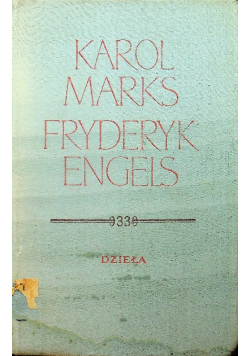 Marks i Engels dzieła tom 33