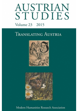 Translating Austria (Austrian Studies 23)