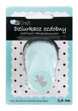Dziurkacz ozdobny 1,6cm aniołek