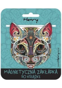 Zakładka magnetyczna. Mandala Kot