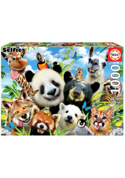 Puzzle 1000 Wesołe zwierzaki G3