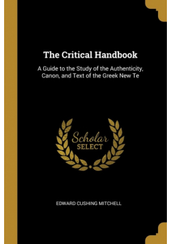 The Critical Handbook