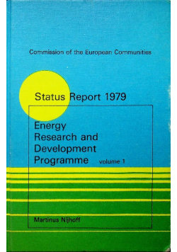 Status report 1979 energy research and development