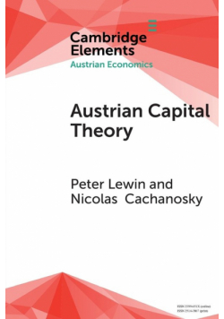 Austrian Capital Theory