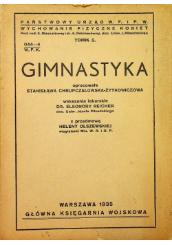 Gimnastyka 1935 r.