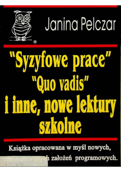Syzyfowe prace quo vadis i inne nowe lektury