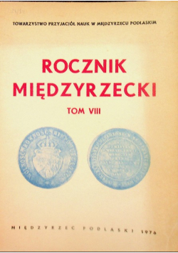 Rocznik międzyrzecki tom VIII