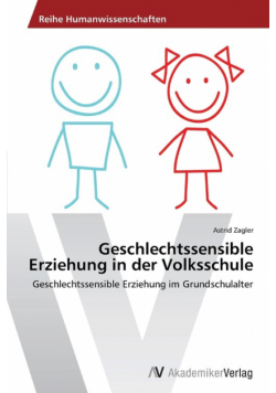 Geschlechtssensible Erziehung in der Volksschule