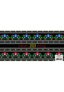 Kalendarz 2023 Biurkowy Poprzeczny KBP