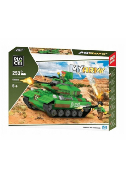Klocki Blocki MyArmy Czołg na pustyni 253 el.