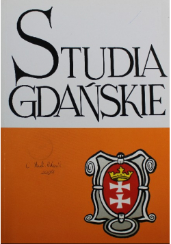 Studia Gdańskie Tom XVII